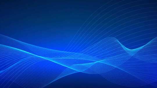 蓝色线条动感背景素材