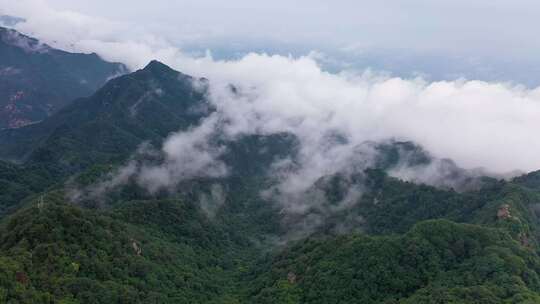 南五台山 钟南山 秦岭 云海 日出 云彩 蓝天