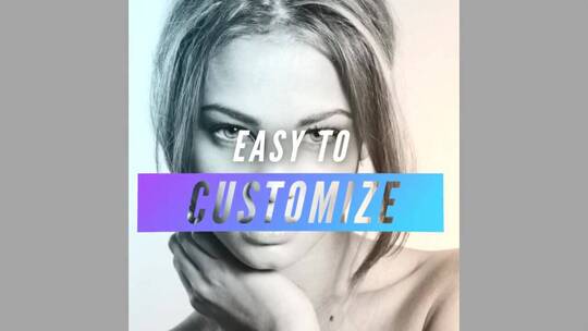 时尚新潮相册写真片场AE模板