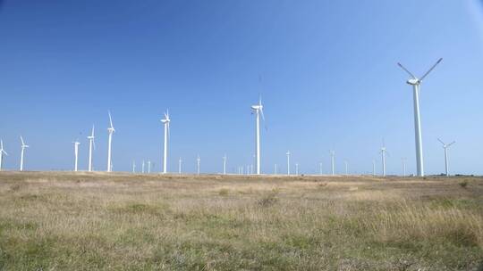 保加利亚风车_风力涡轮机发电场