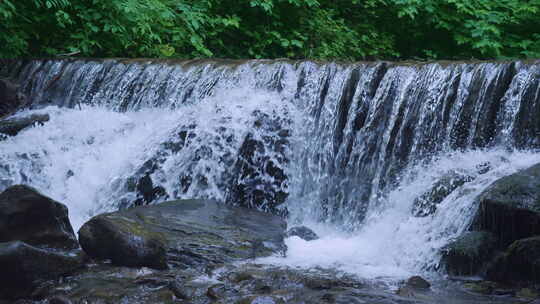 山水河流小溪水湖泊峡谷自然风光