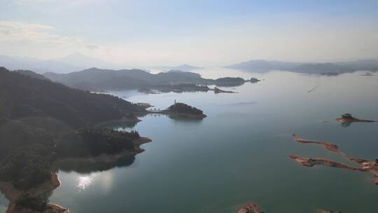 万绿湖 新丰江 河源 水库 青山绿水 生态