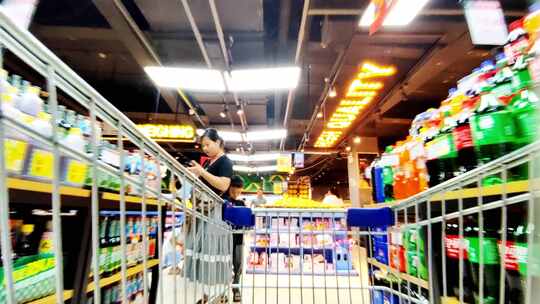 超市购物车延时