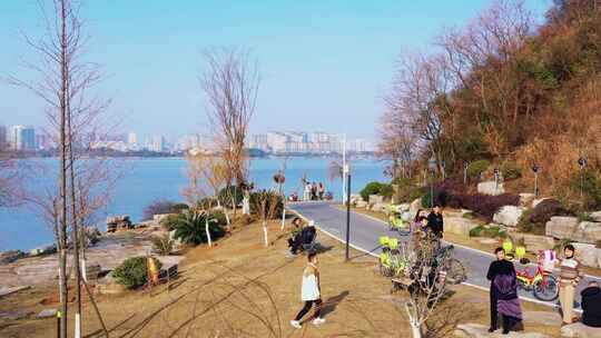 湖南岳阳洞庭湖小镇旅游景区