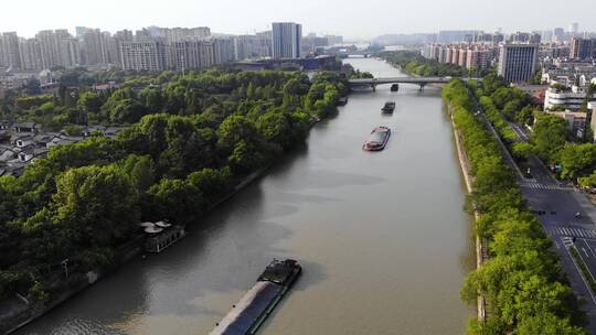 杭州大运河沿岸