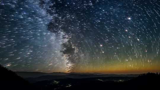 4k星空银河夜空繁星宇宙