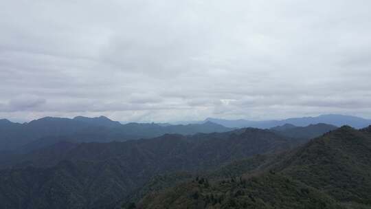 秦岭腹地山川