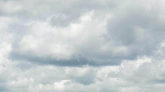 纯天空蓝天白云阳光延时流云风景