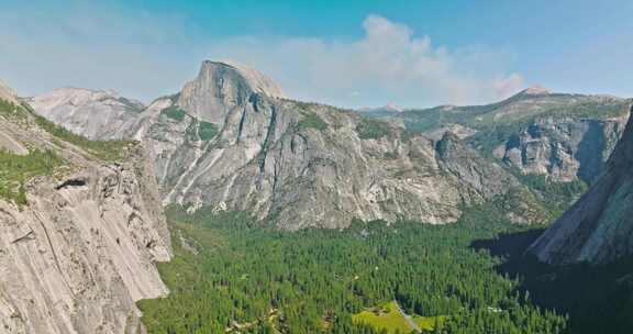 约塞米蒂，国家公园，山脉，花岗岩悬崖