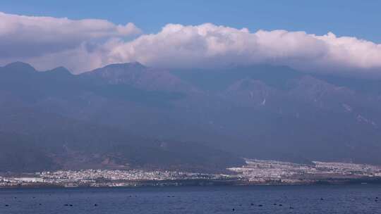 大理苍山洱海云移动延时大范围延时