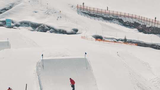 男子，雪，单板滑雪，极限运动