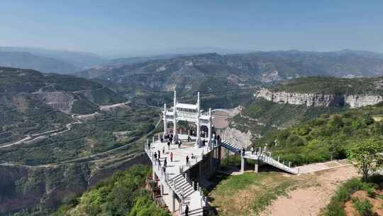 山西古建筑自然风光航拍