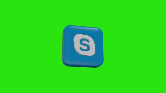 3D Square Skype社交媒体下