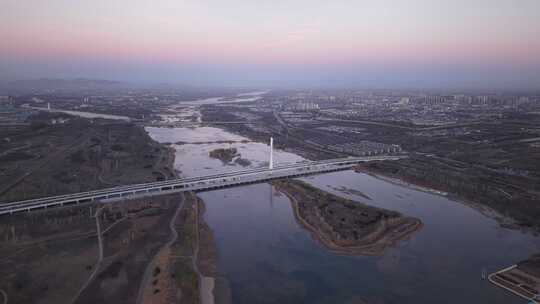 石家庄地标 复兴大街 滹沱河