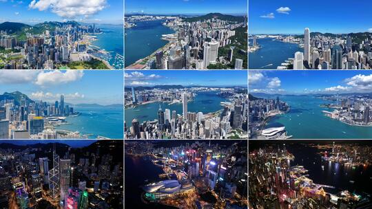 4K香港城市宣传片航拍合集高清在线视频素材下载