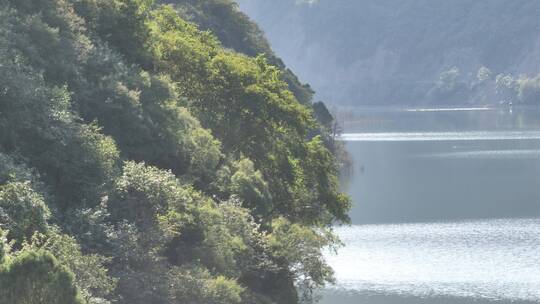 故县航拍西子湖绿水蓝天