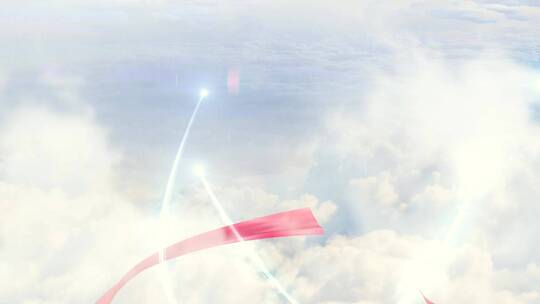 大气云层红色历史片头AE模版AE视频素材教程下载
