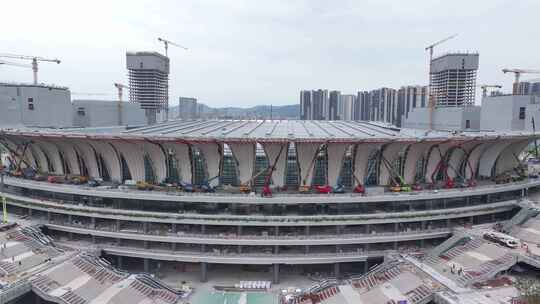 中国广东省广州市白云火车站