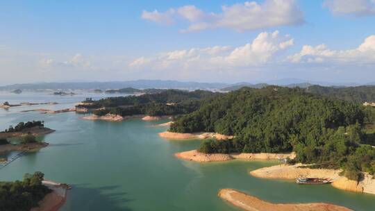 万绿湖 新丰江 河源 水库 青山绿水 生态