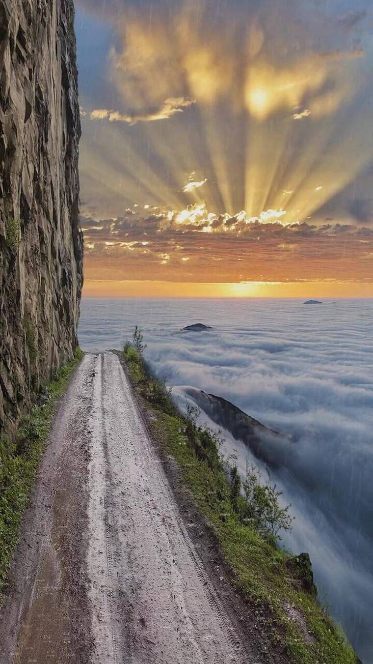 如此罕见且震撼的一幕，治愈，唯美，风景