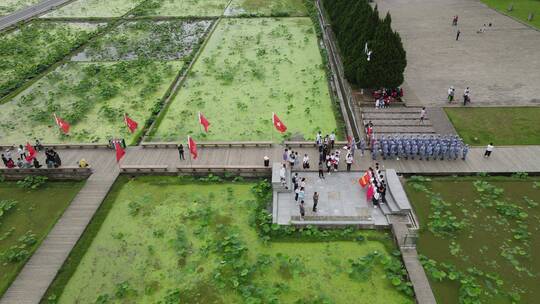 航拍福建古田会议旧址5A景区