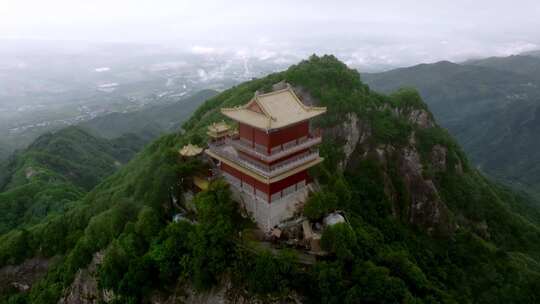 陕西 西安 南五台景区云海