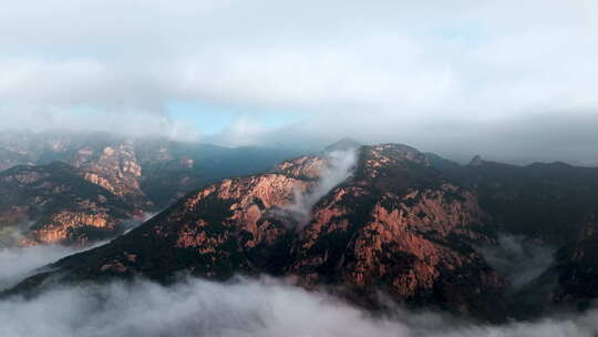 泰安泰山山顶风景