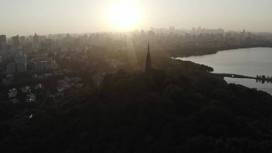 杭州城市风景 西湖风景