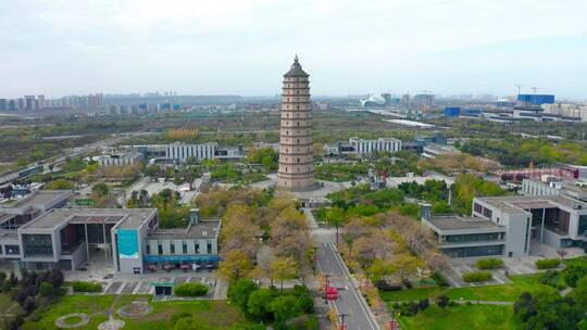 西安崇文塔景区  中国，陕西