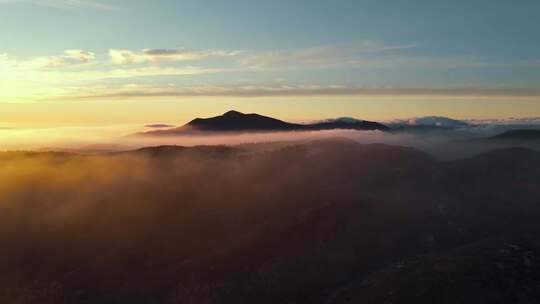 山川云雾云海大好河山