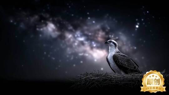 夜鹰傲视星空之巅