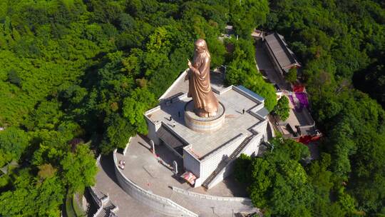 西安终南山古楼观老子像