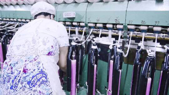 现代高端纺织纺纱工厂合集