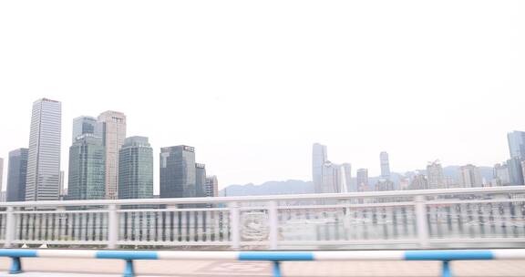 重庆大城市大桥漂泊流浪孤独旅游 4k实拍