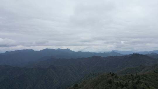 秦岭腹地山川