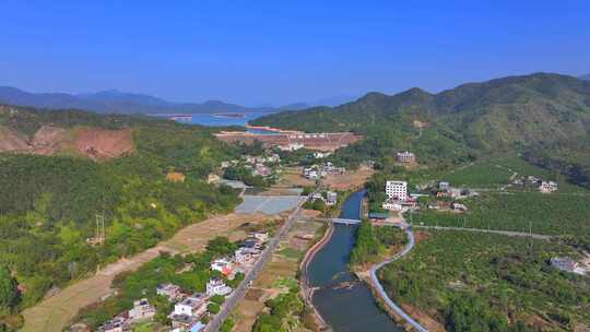 惠州惠东白盆珠横江村大景 8