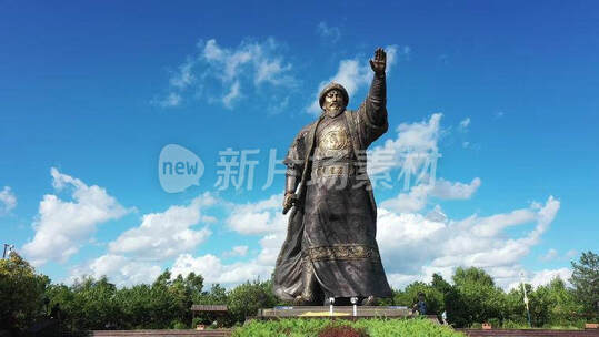 成吉思汗铜像