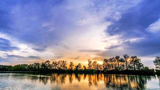 夕阳 晚霞 天空 治愈系 黄昏 唯美