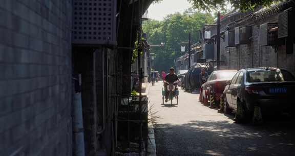 北京胡同 胡同光影 人文北京空镜头