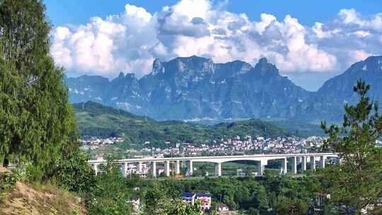 天门山航拍