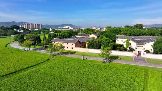 4K航拍江西瑞金红井景区10