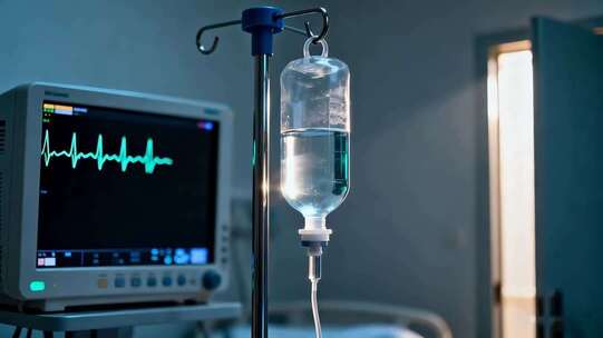 医院病房输液与心电监护设备