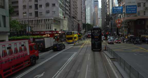 香港城市建筑交通