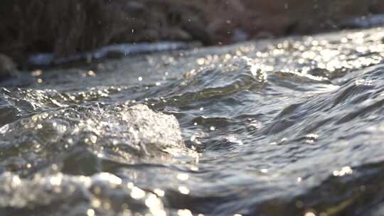 水 河流 慢动作 河流 小溪 水流 河道