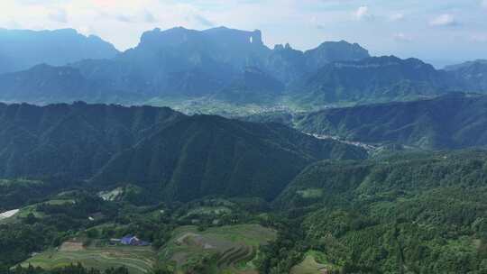 天门山航拍