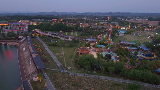 黄陂木兰花乡不夜城