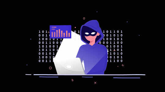 信息安全，黑客使用计算机，计算机病毒动画