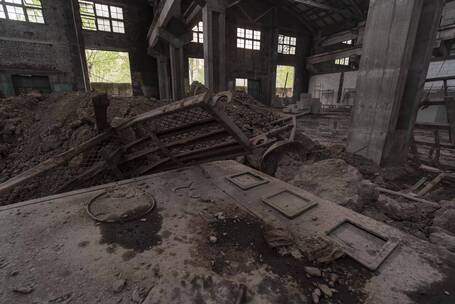 杭州工业老厂房延时摄影