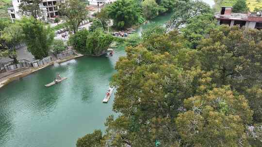 中国广西桂林市阳朔县白沙镇遇龙河