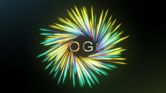 抽象螺旋粒子线条扩散LOGO4KAE工程AE视频素材教程下载